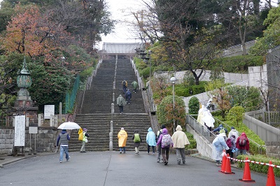 本門寺石段